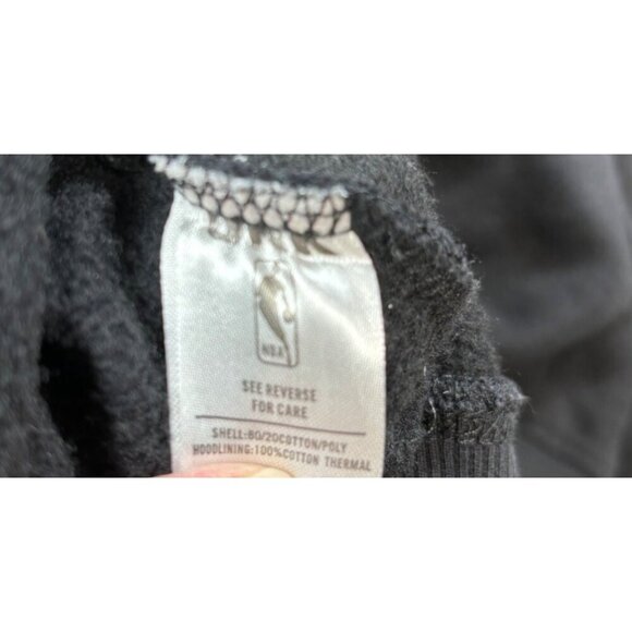 UNK NBA Miami Heat Men's Zip Hoodie S Black Gray Casual Jacket - Picture 7 of 8